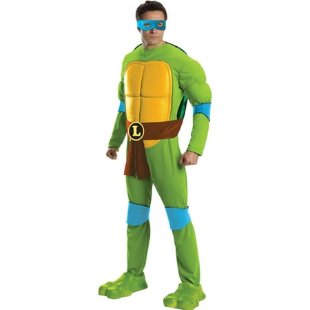 Teenage Mutant Ninja Turtles Deluxe Leonardo Adult Halloween Costume