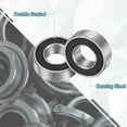 thumbnail image 3 of 1607-2RS Deep Groove Ball Bearing, 3pcs, 7/16" x 29/32" x 5/16", Z2 Double Rubber, 3 of 6