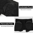 thumbnail image 4 of MANIFIQUE Men's Underwear Boxer Briefs Tummy Control Body Shaper Enhance Butt Lifter Shapewear with Removable Padded, 4 of 6