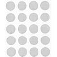 thumbnail image 1 of Calsgkspray 20 filtros de auriculares plateados – malla para auriculares, filtros protectores para auriculares internos (0.157 in), 1 of 5