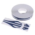 thumbnail image 1 of 2xBrooches Cinta de Rayas Calcomanía de Vinilo Pegatinas de Coche  Línea Dual Azul Sunnimix Calcomanía de vinilo para carrocería de coche, 1 of 8