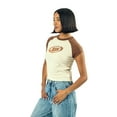 thumbnail image 3 of A&W Logo Women's White Crew Neck Short Sleeve Baby Raglan Tee-XXL, 3 of 3
