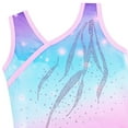 thumbnail image 3 of BAOHULU Sparkle Gymnastics Leotard for Girls Gradient Pink Practice Outfit Dancewear, 3 of 6