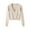 Beige#507, variant on Cropped Sweaters Women's Spring And Autumn Long Sleeved Knitted Sweater Short Cardigan For Women Pink