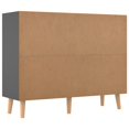 thumbnail image 3 of vidaXL Sideboard Grey 90x30x72 cm Engineered Wood, 3 of 5