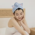 thumbnail image 3 of Quickly Dry Hair Hat Towel Water Absorption Rice Cap Bathing Tools Home Textile Super-gentle Accessories Pink Towels, 3 of 6