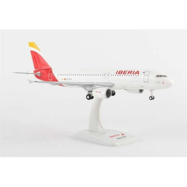 Hogan Wings 1-200 Commercial Models 1200 HG0649G Iberia A320 Nouvelle Livrée avec Engrenage No. EC-LLR