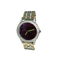 New Juicy Couture Black Label Swarovski Crystal Quartz Ladies Watch JC/1321IRGN