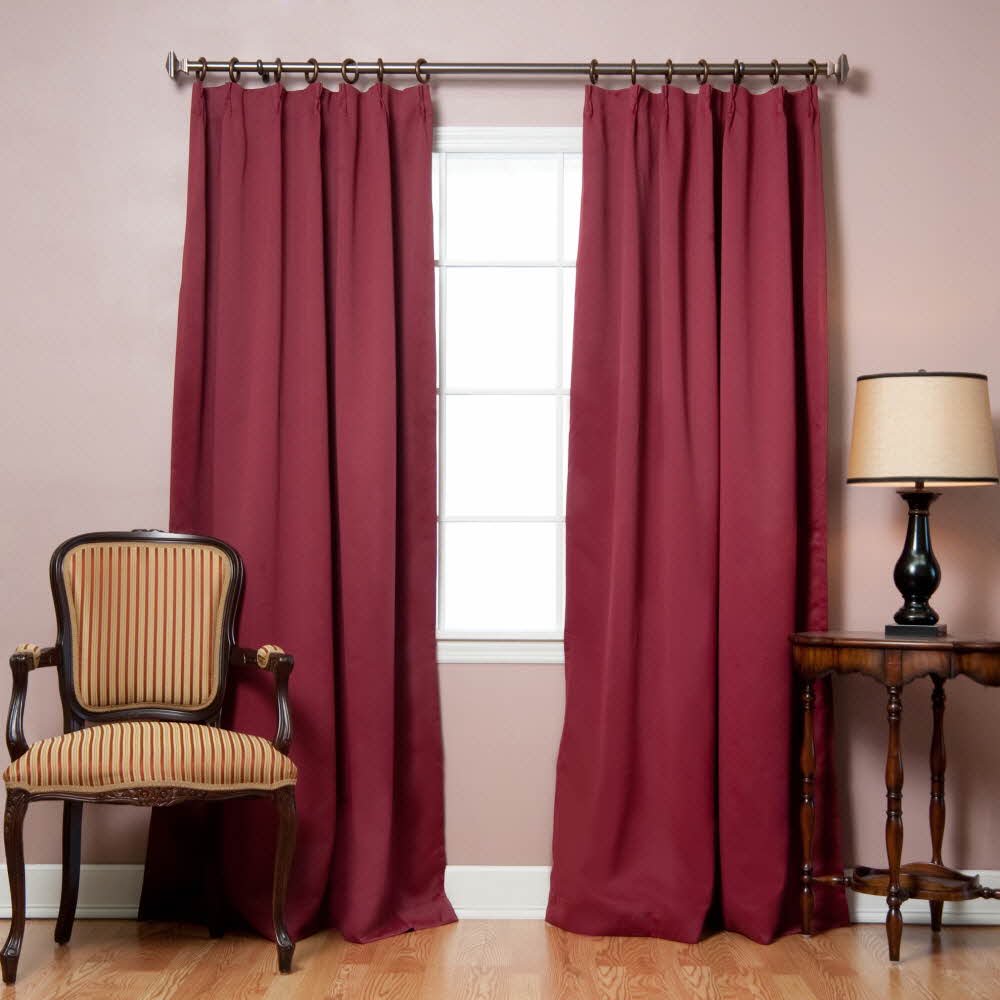 Quality Home Pinch Pleat Style Thermal Insulated Blackout Curtain