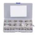thumbnail image 4 of Fusibles, 150 piezas Fusibles de vidrio Fusibles de vidrio de aleación Fusible de tubo Kit surtido Grado profesional, 4 of 14