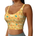 thumbnail image 2 of Naloa Flowe Chicken Sports Bras for Women, High Support Bra with Removable Pads, Comfortable - X-Large, 2 of 9