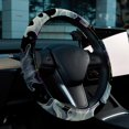 thumbnail image 6 of Ghost 14.5 Inch Printing PVC Leather Car Wheel Cover Steering Wheel Cover Auto Accessories, 6 of 6
