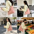 thumbnail image 7 of AOMRCOL Womens Tote Handbags Tote Bag Fashion Ladies Purse Shoulder Bags Tote Leather Bag Large Capacity for Work Shopping Travel Daily Use Fashion Accessory Gift for Her, 7 of 7