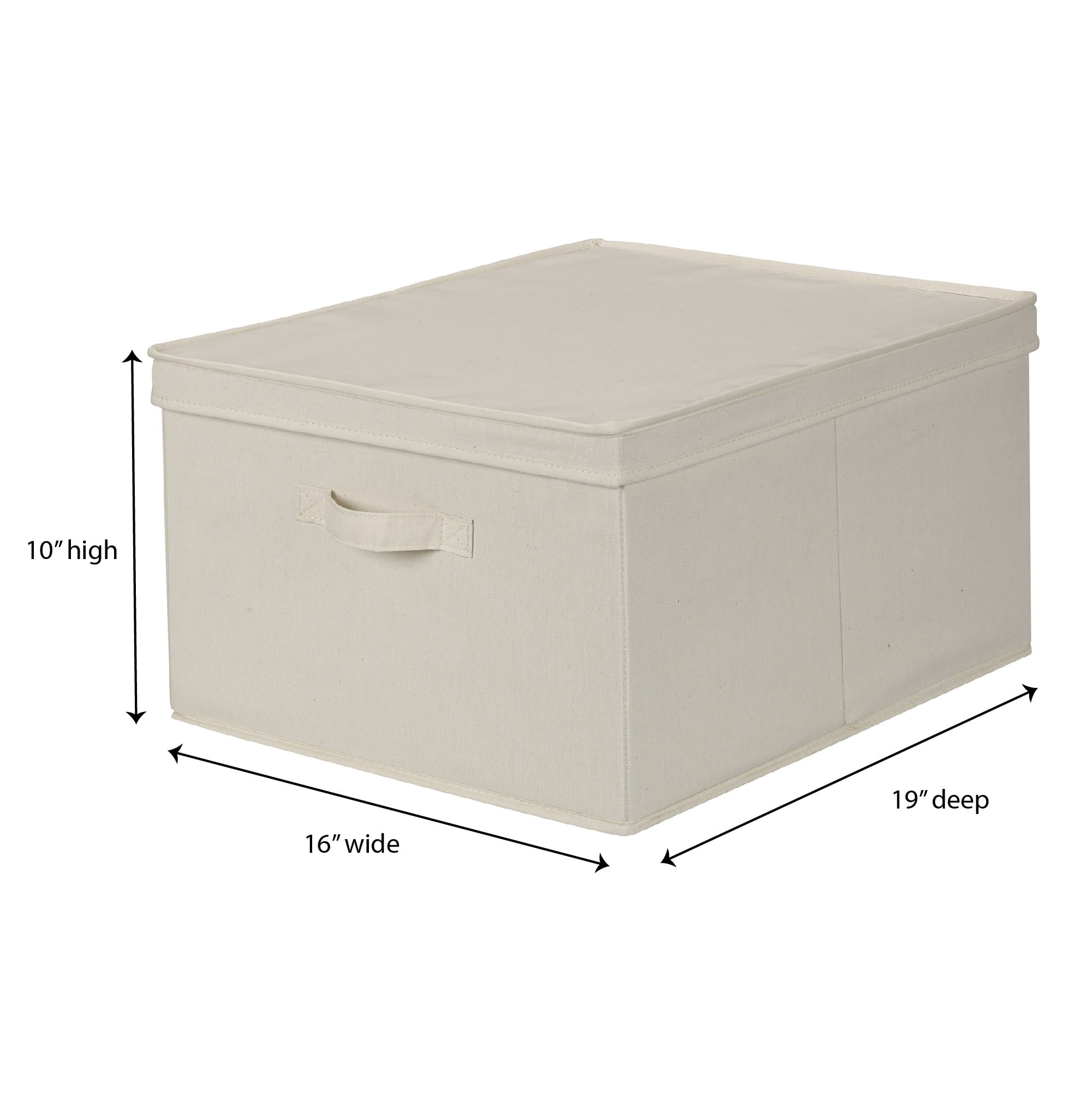 cloth storage boxes with lids