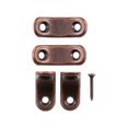 thumbnail image 4 of Silla Brace National Hardware, acero, bronce envejecido, 2,54 cm, 4 of 4