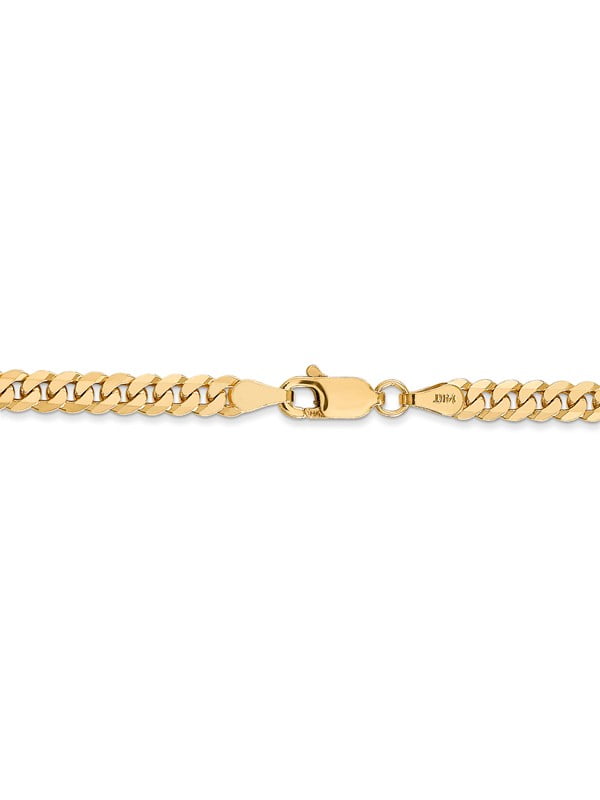 3.2 mm 14k Yellow Gold Flat Beveled 