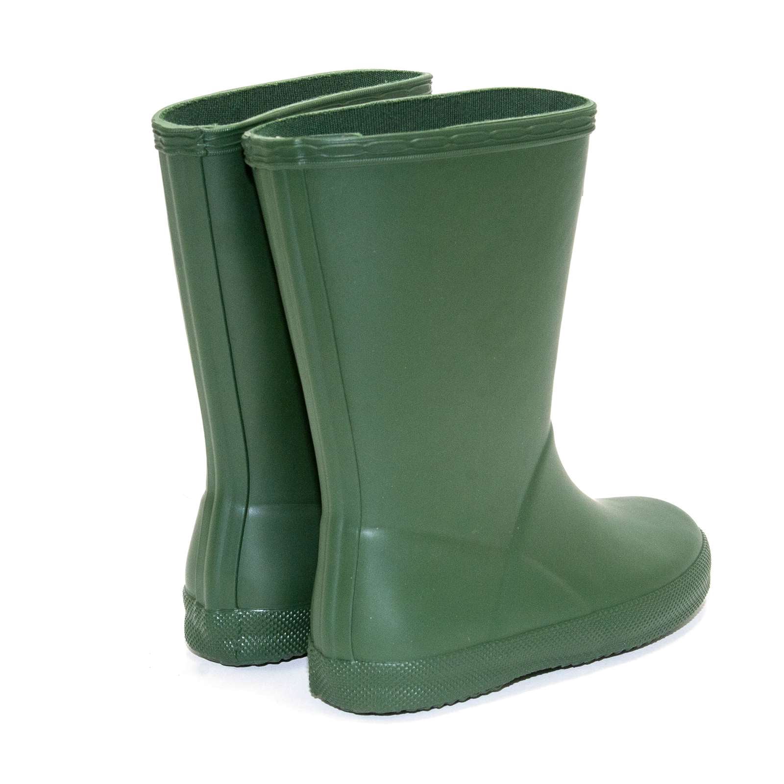 Hunter Toddlers Original First Classic Rain Boots, Hunter Green,5 M US