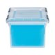 thumbnail image 4 of Caja de almacenamiento de archivos IRIS Ultimate de plástico transparente con carta/legal, 4 of 5