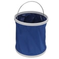 thumbnail image 2 of Cubo de pesca de 11L, cubo de pesca impermeable plegable multiusos para lavado de coches en la playa, almacenamiento al aire libre, 2 of 14
