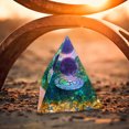 thumbnail image 2 of Pirámide Ogan Crystal Energy Tower Naturaleza Reiki Chakra Piedra triturada (H) Ndcxsfigh Nuevos Originales, 2 of 9