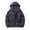 Purple, variant on Letdown Unisex Winter Coats Lightweight Puffer Jacket Warm Insulated Baggy Quilted Puffer Down Jackets for Women Men (Black,L)