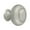 Brushed Nickel, variant on Deltana KR119U3 Knob Round w/ Groove in Polished Brass