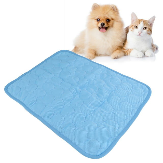 Pet Self Cooling Blanket, Reusable Dog Cooling Mat Washable Breathable For Home For Travel