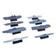 thumbnail image 1 of 8 piezas modelo de barco portaaviones modelo escaparate moderno Warships Ship Warship modelo de juguete para niños niñas niños adultos Hugo Juguetes portaaviones, 1 of 10