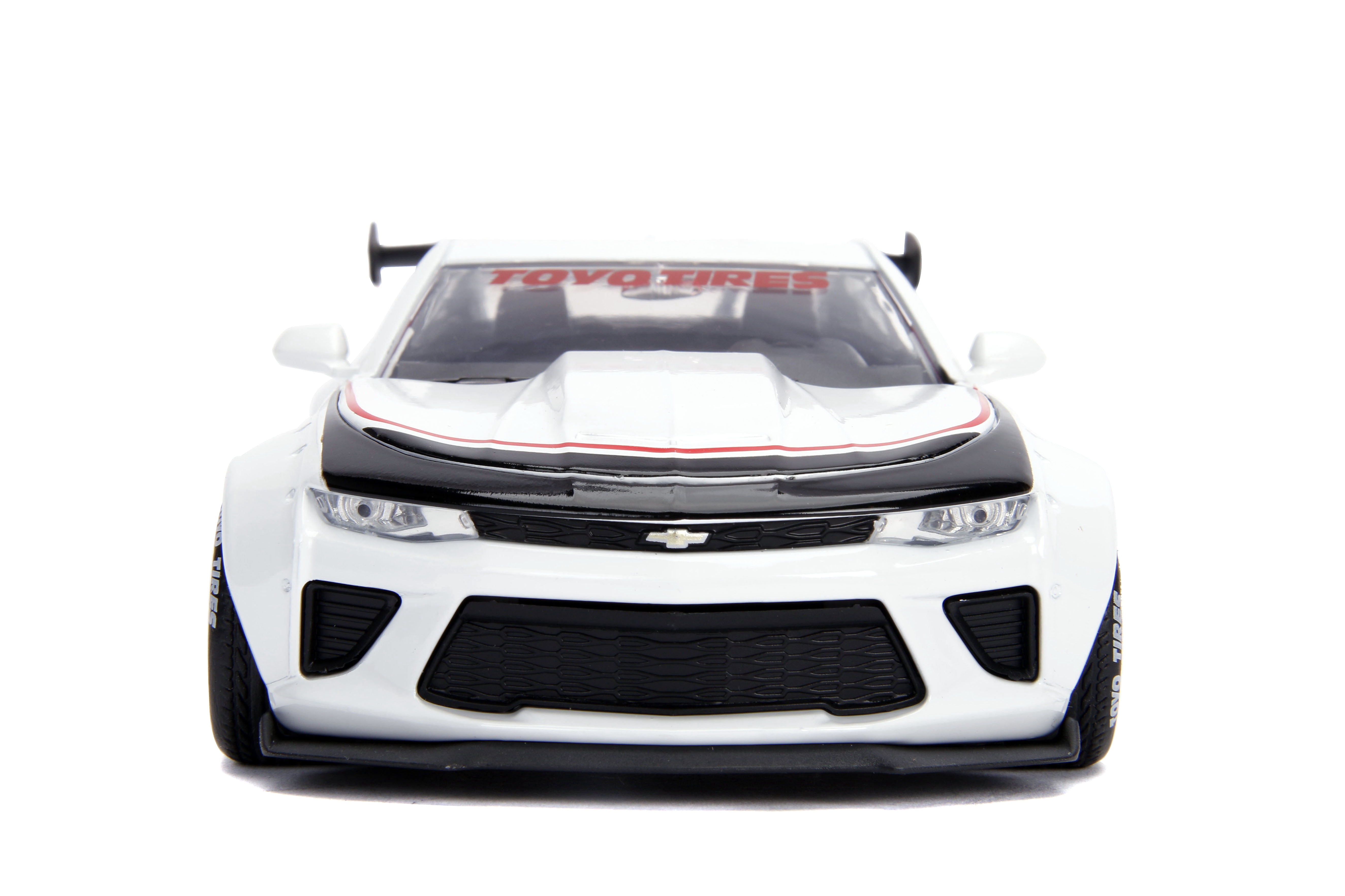 BigTime Muscle 1:24 2016 Chevy Camaro SS Widebody Die-cast Car Silver Play Vehicles(Selections May Vary)