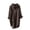 Khaki, variant on Womens Shirts Flower Pattern Printed Lapel Neck Casual Cotton And Linen Long Sleeve Shirt Workout Tops