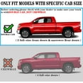 thumbnail image 3 of COMNOVA AUTOPART 6 Inches Black Running Boards Compatible with 2019-2025 Chevy Silverado/GMC Sierra 1500, 2020-2025 Silverado/Sierra 2500HD 3500HD Double Cab., 3 of 6