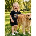 thumbnail image 4 of BemeyourBBs Toddler Baby Girl Boy Summer Clothes 2 Pieces Outfits Short Sleeve In My Toddler Era Letter Print T Shirt Tops Pockets Shorts Sets, 4 of 9