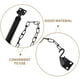 thumbnail image 5 of Juego de 2 cerraduras de seguridad para puerta con cadena de acero inoxidable, cerradura de presión antirrobo, limitador de puerta, cadena de seguridad, 5 of 7