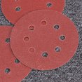 thumbnail image 2 of MasteelfCA 50pcs 8 Hole 5 Inch Hook and Loop Sanding Discs 60 Grit Sandpaper Circular Pads, 2 of 7