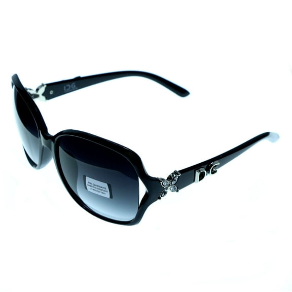 Mi Amore UV protection Shatter Resistant Poly carbonate Goggle-Sunglasses Black Frame & Black Lens
