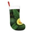 thumbnail image 2 of Honeii Fresh Avocados for Christmas Stocking,Large Xmas Stocking,Holiday and Family Stocking for Fireplace Christmas Holiday Party Decoration, 2 of 7