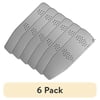 (6 pack) Forclaz Trek500 Backpacking, Self Inflating, Insulated Camping Sleeping Pad, Gray, 1.8 lbs, 70.9" x 20.5" Large