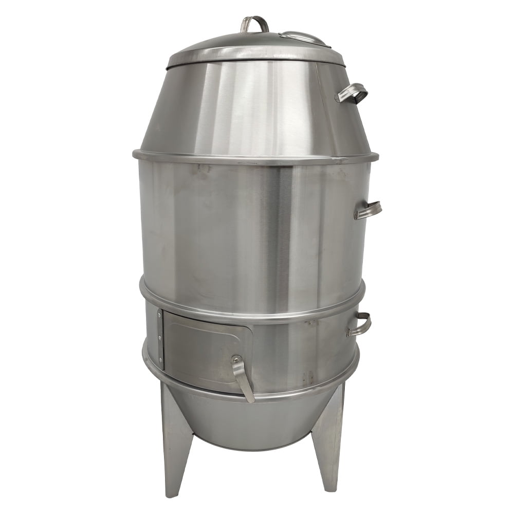 INTSUPERMAI Charcoal Peking Duck Roaster Oven 3 Tier BBQ Grill Oven Stainless Steel