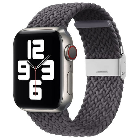 Compatible Apple Watch Band 42mm 44mm 38mm 40mm, Breathable Nylon iWatch Band for Apple Watch Series 7/6/5/4/3/2/1/SE
