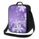 thumbnail image 1 of Disketp Snowflakes Bolsa Térmica Estampada para Almuerzo, Lonchera para Hombres y Mujeres Adultos, 1 of 7