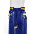 thumbnail image 7 of Alvivi Kids Girls Belly Dance Harem Pants Beads Coin Tribal Arabic Indian Dance Trousers with Hip Scarf Royal Blue 5-7, 7 of 7