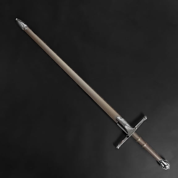 44" Historic Scottish Display Prop with Decorative Stand – Collector’s Edition with Faux Leather Wrap