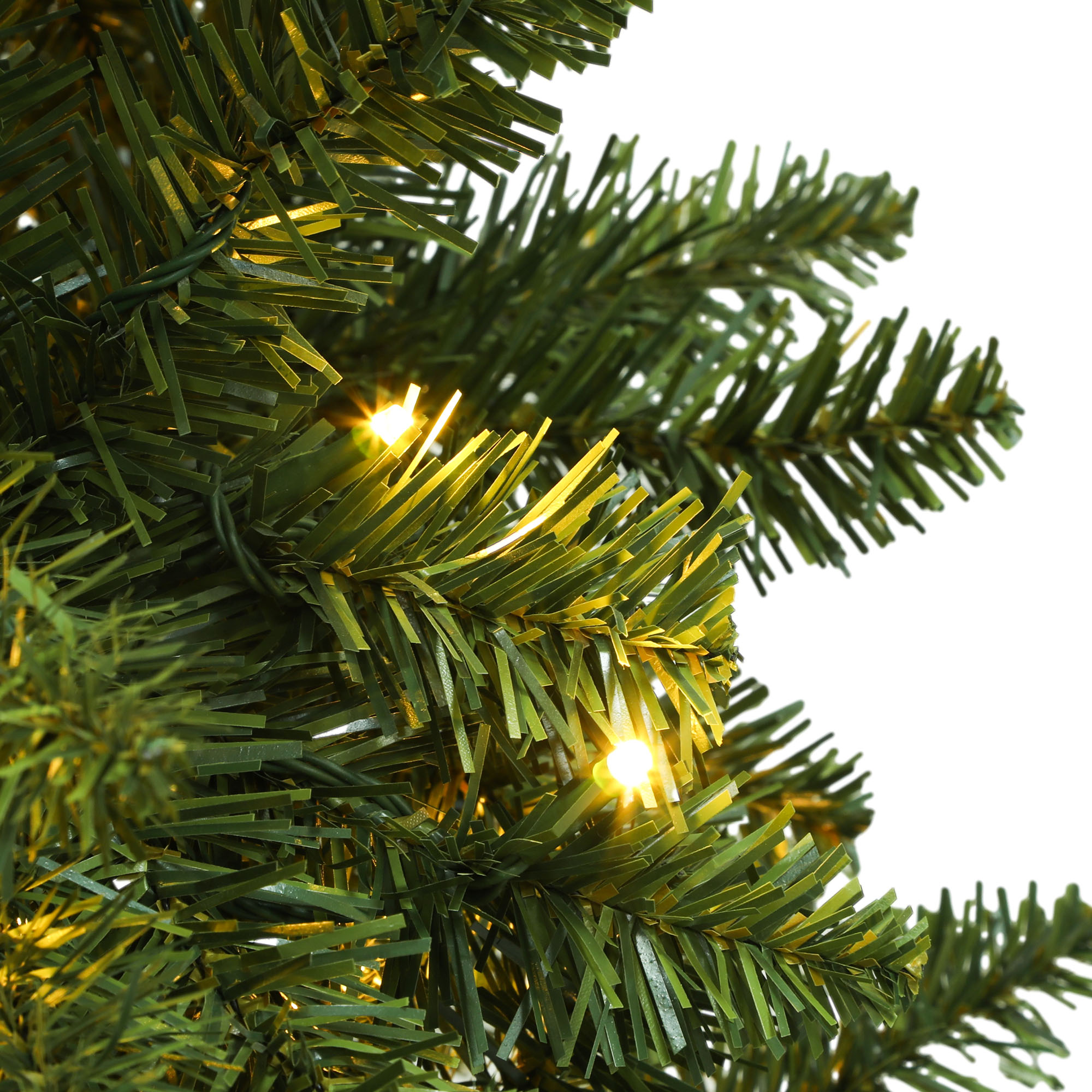 Uforic 7.5 Ft Prelit Pencil Artificial Christmas Tree 350 LED photo 8