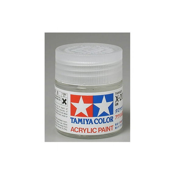 Tamiya 81020 Acrylic/Poly X20A Thinner 3/4 oz TAM81020