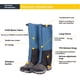 thumbnail image 4 of Wosthever Cubrepiernas para esquiar, tela impermeable con mallas para una protección en condiciones difíciles Deportes de nieve azul METRO, 4 of 6