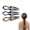 French U fork 3 sticks Set 3, variant on Prestige Hair Pins,French Hair Pin Elegant Women Hair Accessories Suitable for Thick or Thin Hair-3 sticks