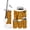 Color 2, variant on Bathroom Accessory Set 6 Piece Tropical Jungle Wildlife River Zebra Deer Birds Vintage Botanical Soft Trash can, Toothbrush Holder, Toothbrush Cup, Soap Dispenser, Soap Dish, Toilet Brush Holder