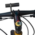 thumbnail image 4 of GUBextensor de manillar de bicicleta de fibra de carbono 3K soporte Ehuebsd de Faro de bicicleta soporte de linterna 318mm, 4 of 8