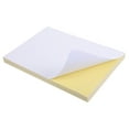 thumbnail image 5 of HOMEMAXS  100 Sheets Print Sticker Paper Plain Stickers Adhesive Labels Glossy White, 5 of 8