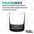 thumbnail image 3 of Whiskey Glasses by Libbey 10 oz. Set of 10, Bulk Pack - Heavy Base Old Fashioned Glass, Perfect for Scotch, Bourbon, Whiskey, Cocktail - Black, 3 of 5
